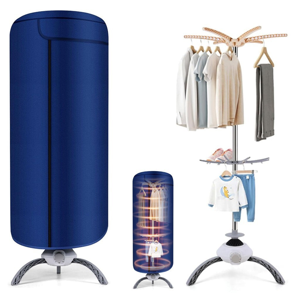 Electric Clothes Dryer Portable Buddy Fast Hot Air Drying Machine Indoor Home UK