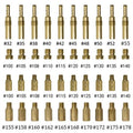 40Pcs For PWK Keihin OKO Carbs Carburetor Main Jets with Slow Pilot Jets Set UK