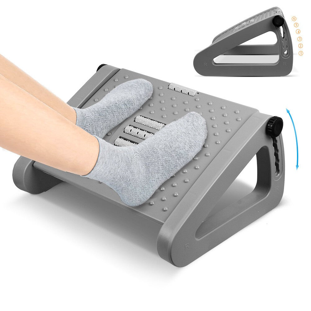 Adjustable Footrest Under Desk Foot Leg Rest for Office Chair Ergonomic Computer