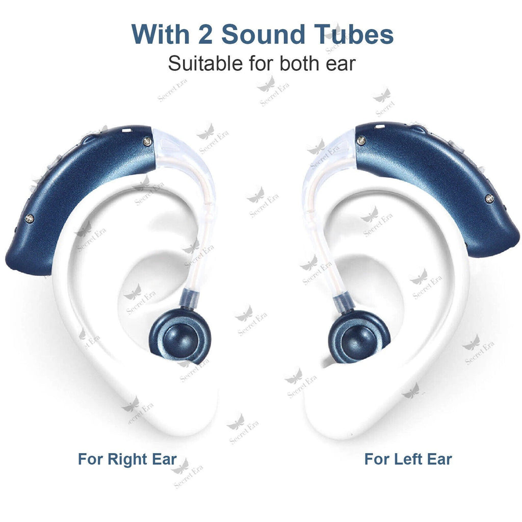 Digital Hearing Aid Severe Loss Rechargeable Invisible BTE Ear Aids High-Power