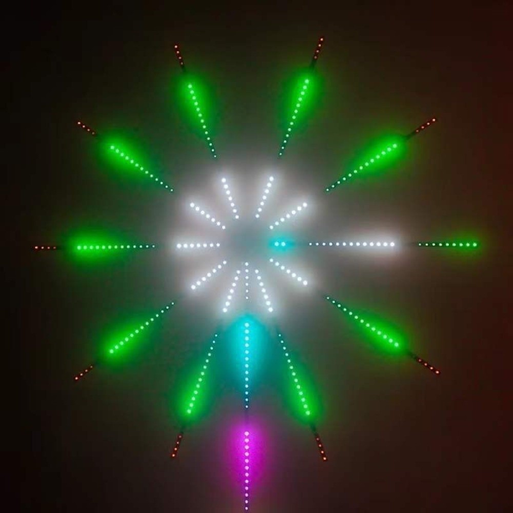 Color Changing Firework LED Strip Light Firework Light  Wedding