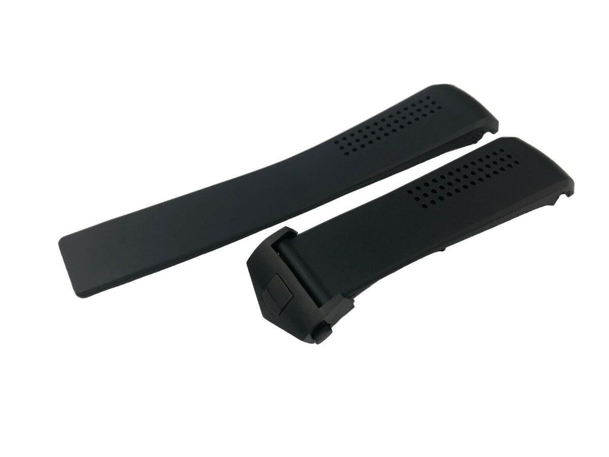 20/22/24mm Rubber Watch Band Fit For Tag Heuer CV2014.FT6014 Silicone Strap