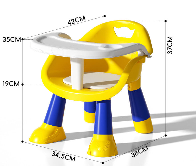 Baby Dining Chairs Comfortable Sounding Cushion Safe Feeding Booster