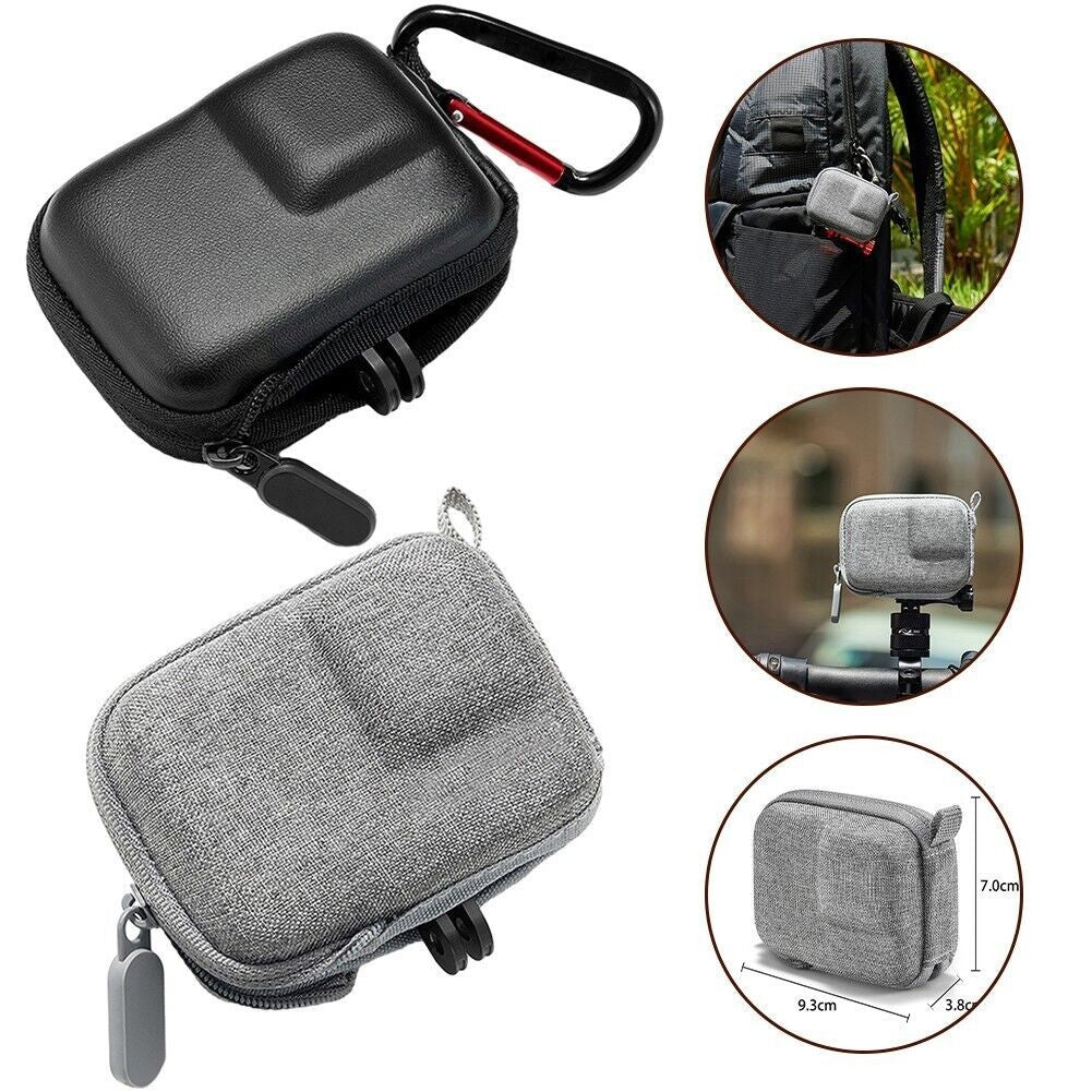 Compact Travel Bag for GoPro Hero 12 11 10 9 8 7 6 Camera and Accessories
