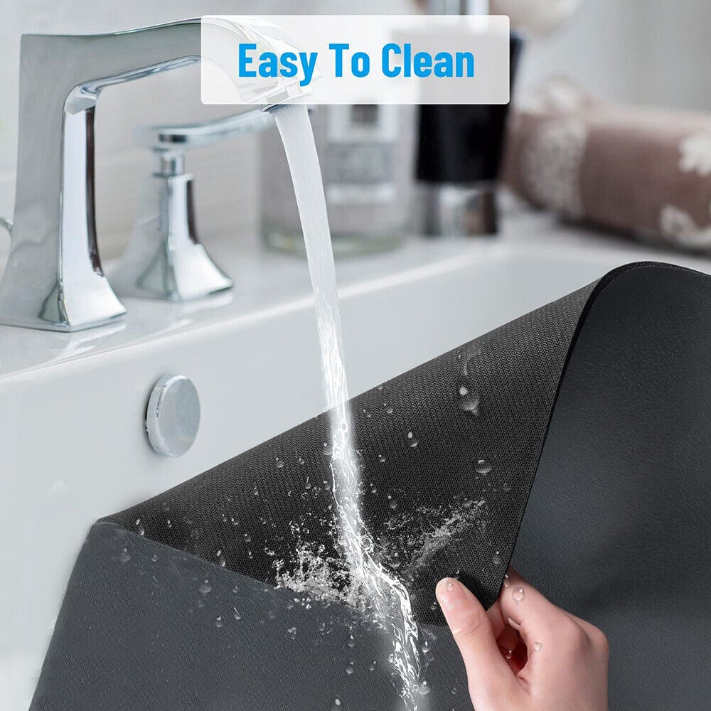Super Absorbent Kitchen Draining Mat Drying Mat Quick Dry Drain Pad for Dishes