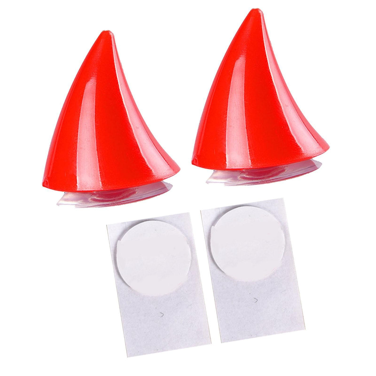 Motorcycle Helmet Decoration Sticker Devil Horn for Ski Helmet Accessories