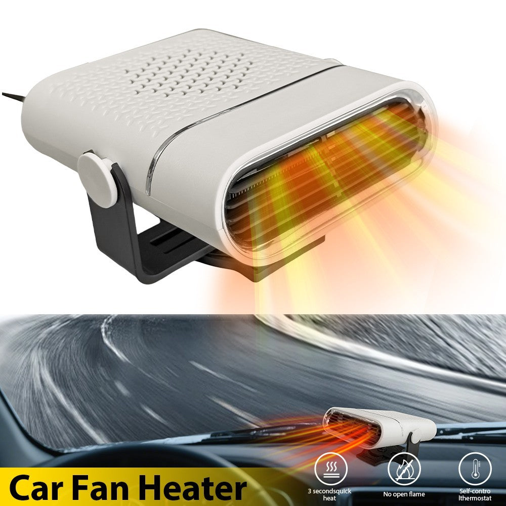 Portable Electric 1x Heater 12V 150W Heating Fan Defogger Defroster Demister