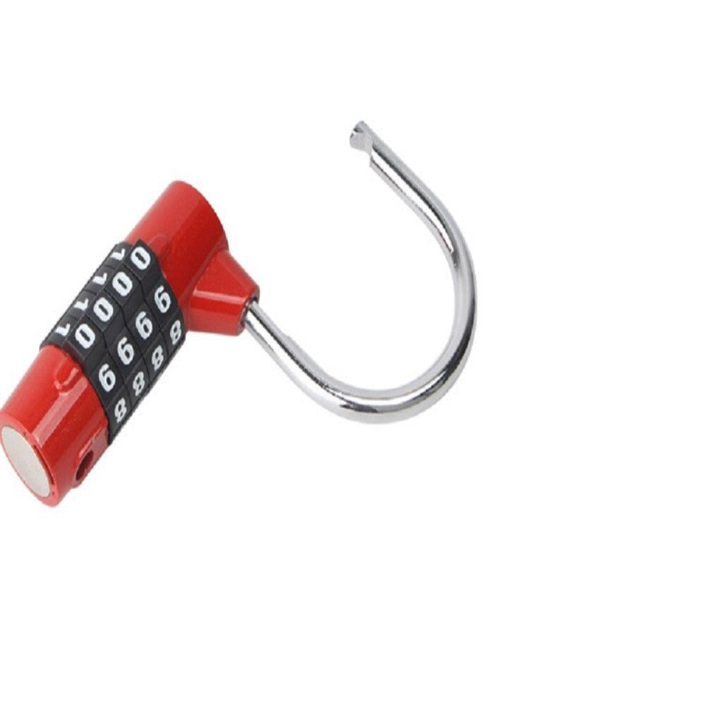 Zinc Alloy Combination Lock 4 Dial Digit Number Code Lock Password Lock Travel