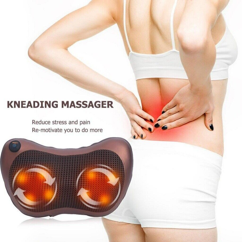 Massager Neck and Back Heated Massage Electric Shiatsu Pillow Vibrating Machine