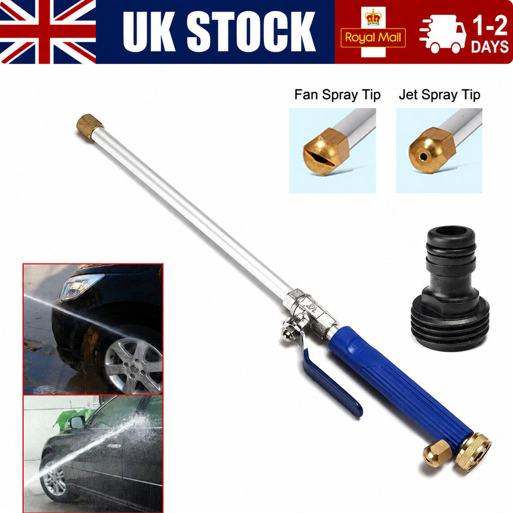 Power Spray Gun High Pressure Water Lance Hose Jet Nozzle Car Garden Washer