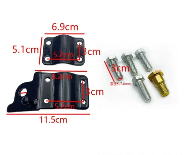 Heavy Duty Motorcycle Bike Sidestand Kickstand Side Stand support 24cm