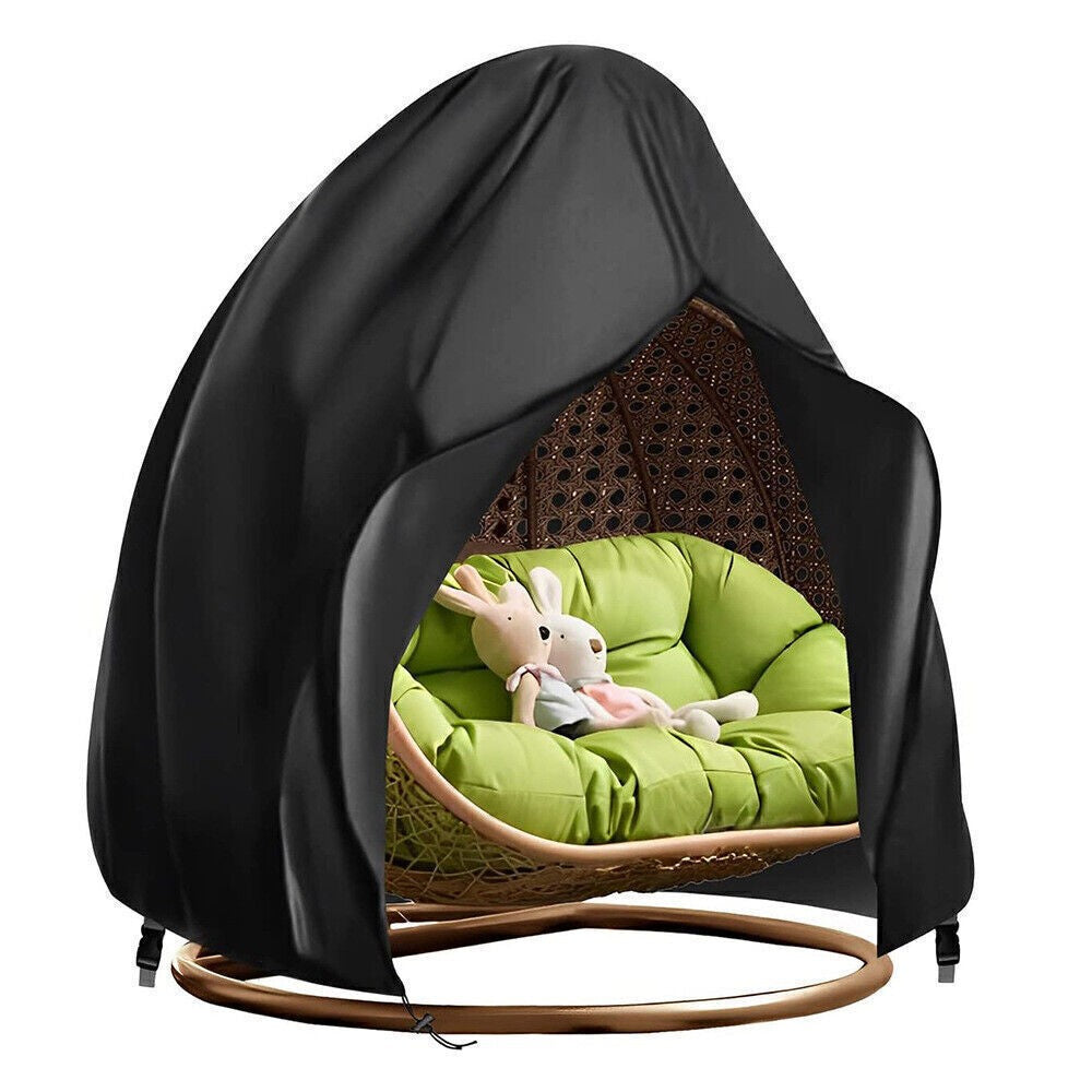 Hanging Chair Cover Waterproof Egg Shape Outdoor Dust Cover