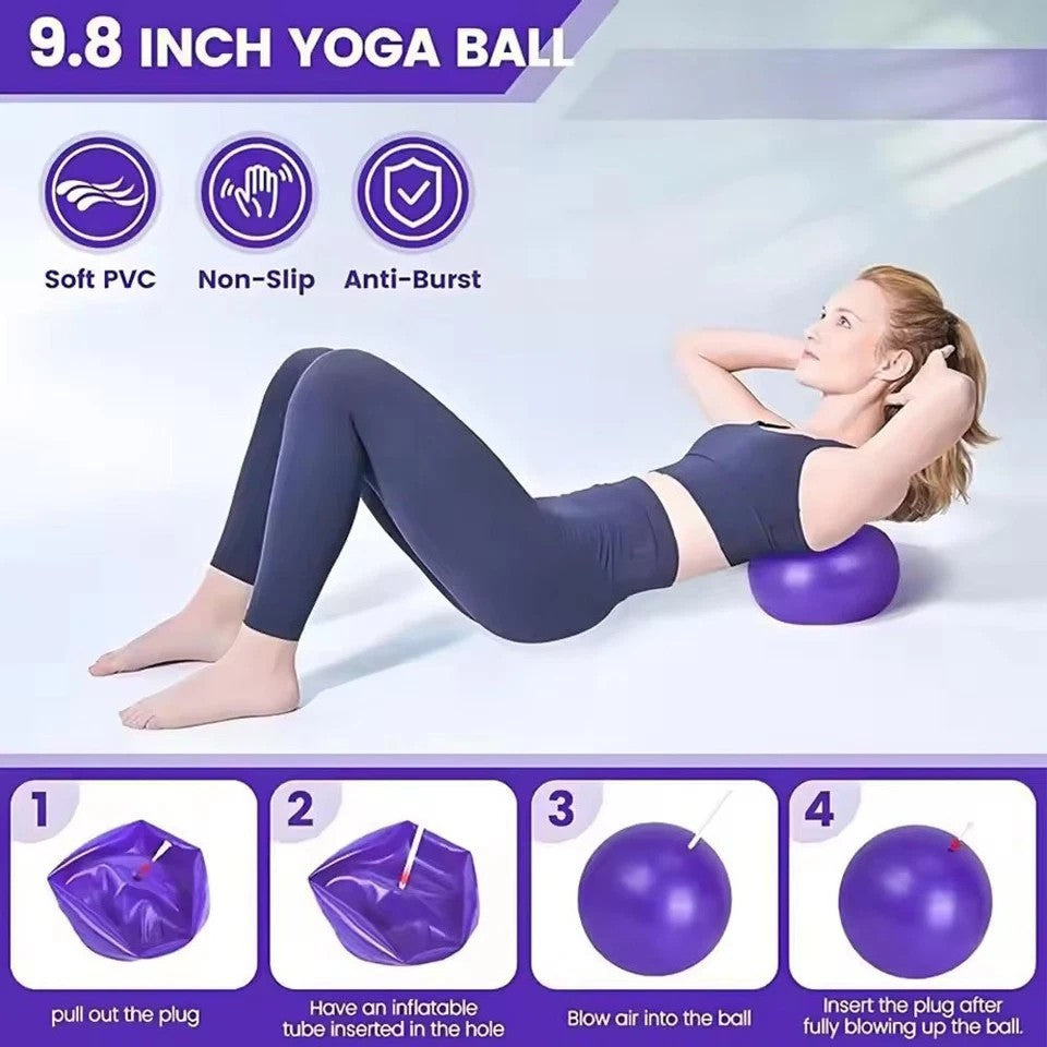 13Pcs Pilates Kit Pilates Essentials Set Multi-Function for Stretching Toning UK