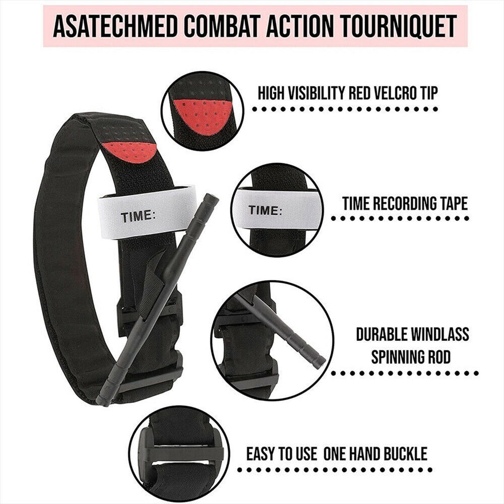 1/2pcs Emergency Tourniquet Outdoor Sports First Aid Medical Paramedic Tools UK