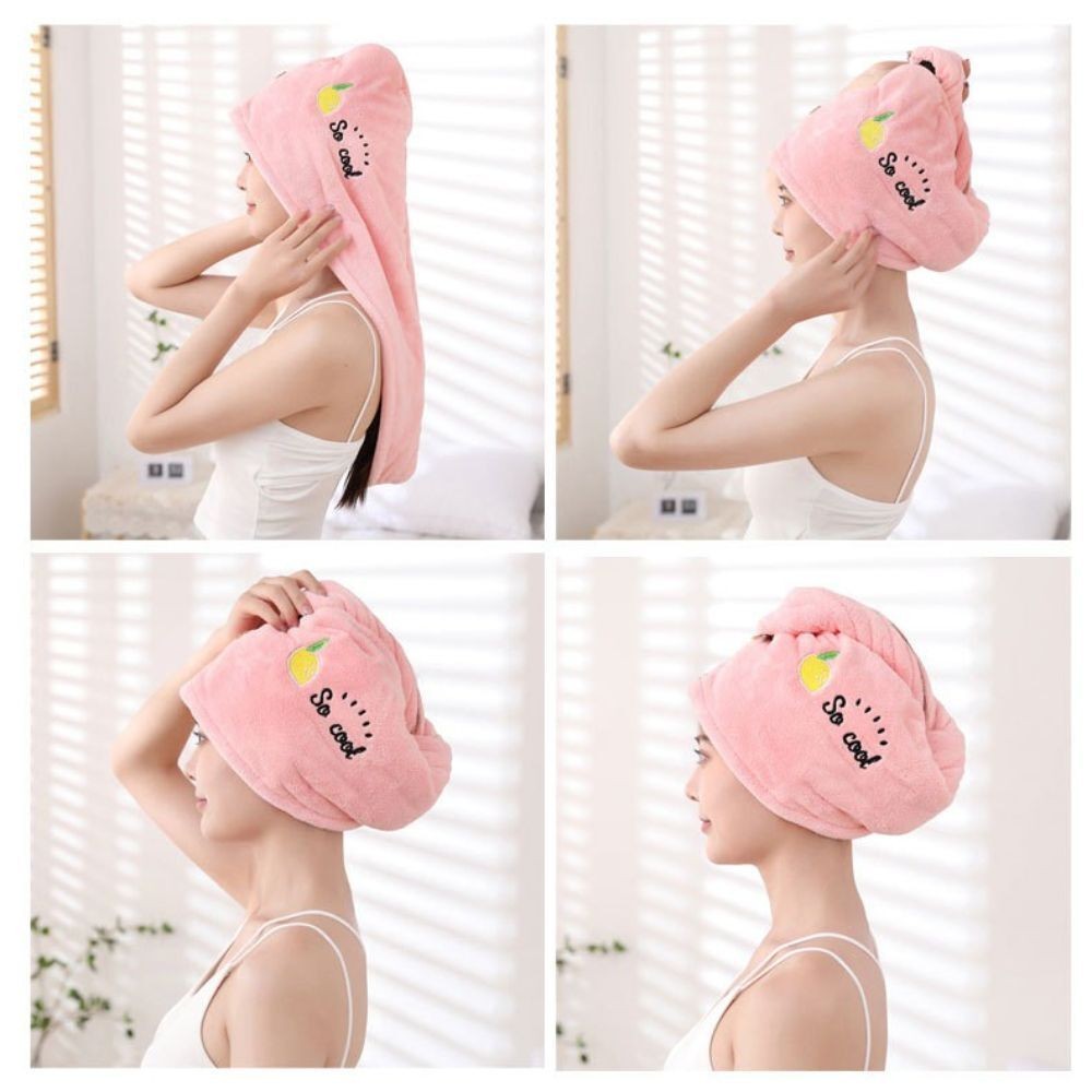 HAIR TOWEL WRAP | Rapid Drying Magic Head Wrap Quick Dry Microfibre Turban Women