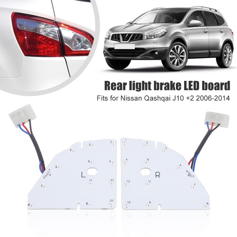 Left/Right Rear Brake Light LED Board B003339B B003338B For Nissan Qashqai J10+2