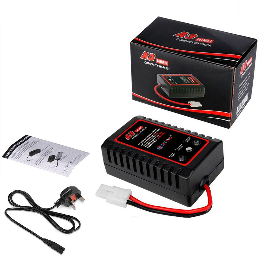 2A 20W NiMH Battery Charger 7.2V-9.6V Fit Tamiya RC Vehicle Battery Pack