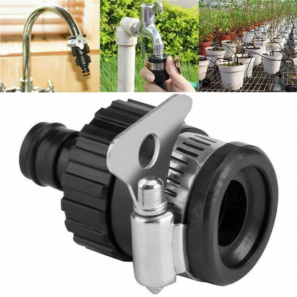 Universal Kitchen Mixer Tap To Garden Hose Pipe Connector Adapter Indoor Tool UK