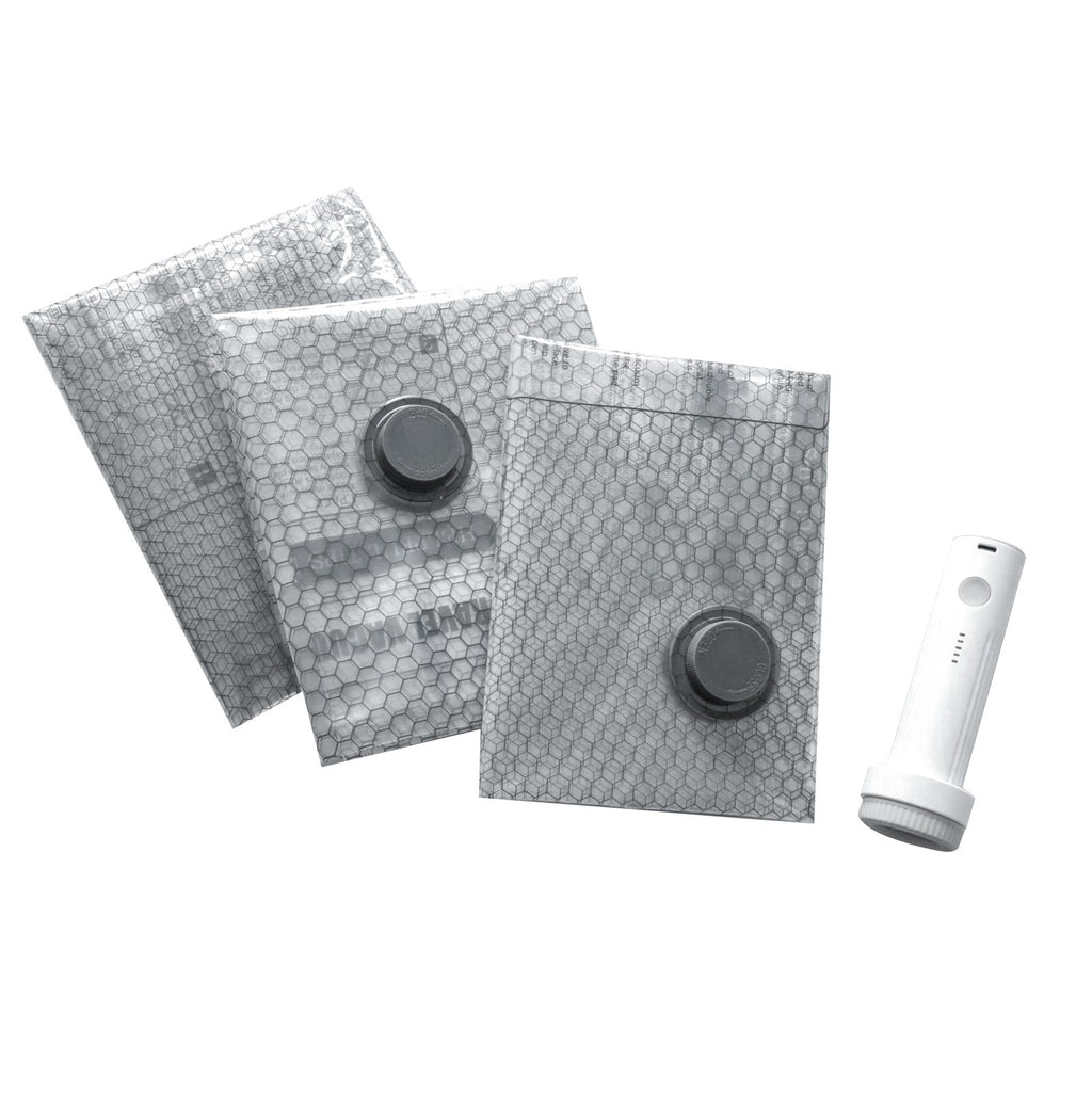 Vacuum Storage Bags Wireless Electric Air Pump Space Saver Bags for Travel &Home