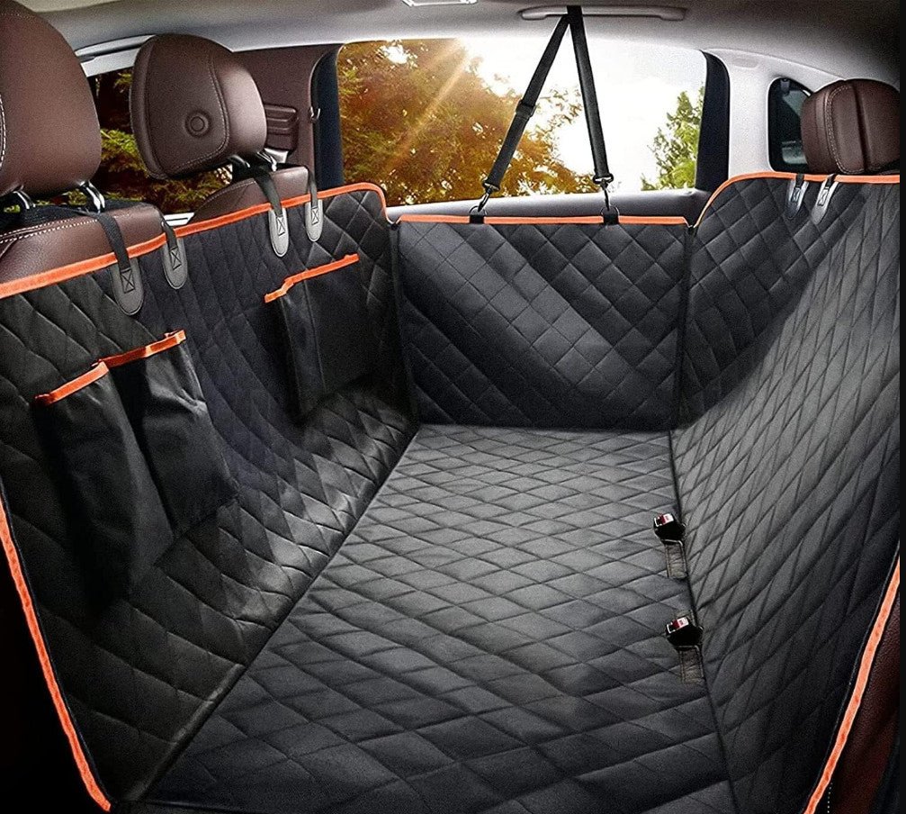 600D Car Rear Back Seat Cover Pet Dog Protector Mat Non-slip Waterproof Cushion