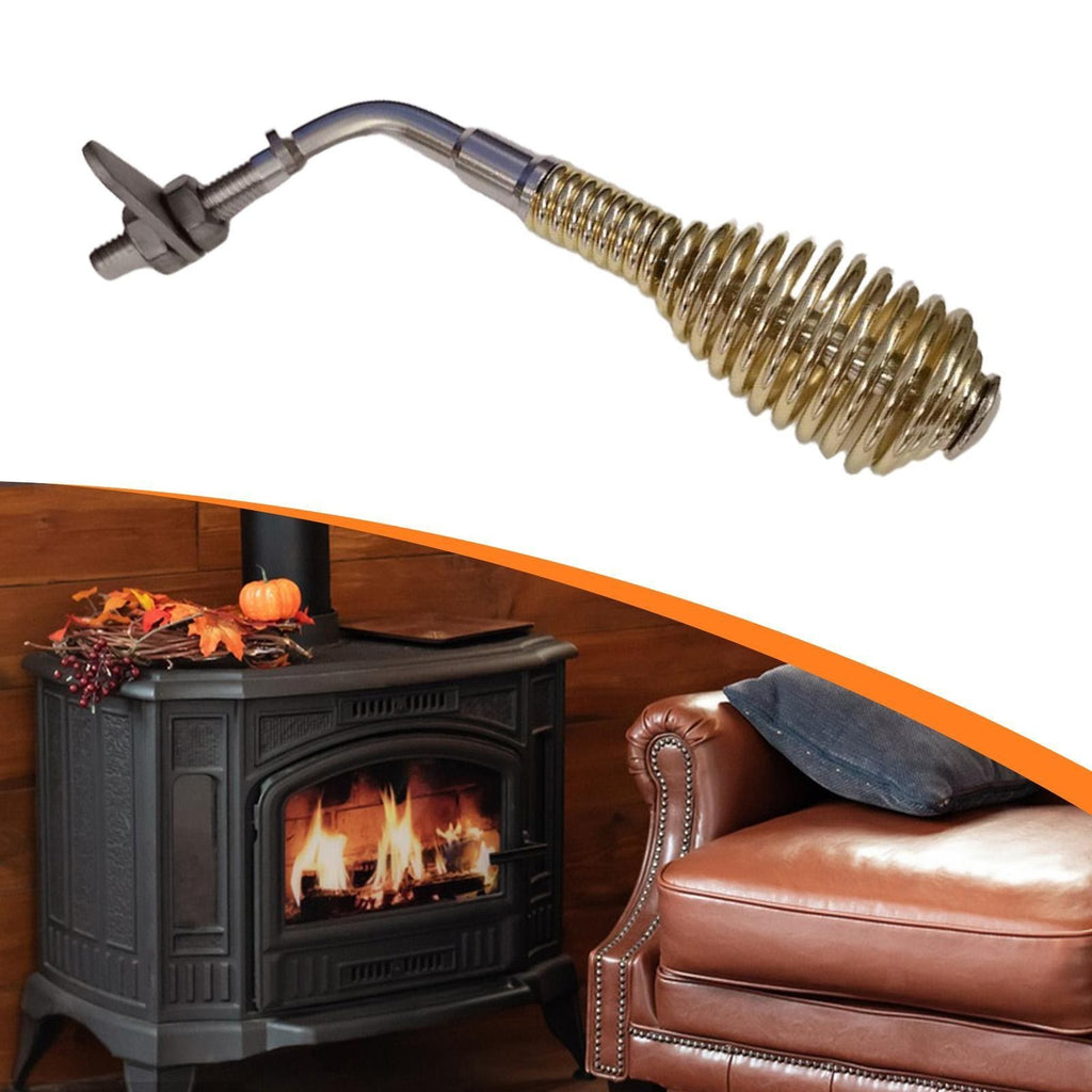 M10Spring Fireplace Door Handle Household Heat Resistant Wood Stove Door Handle
