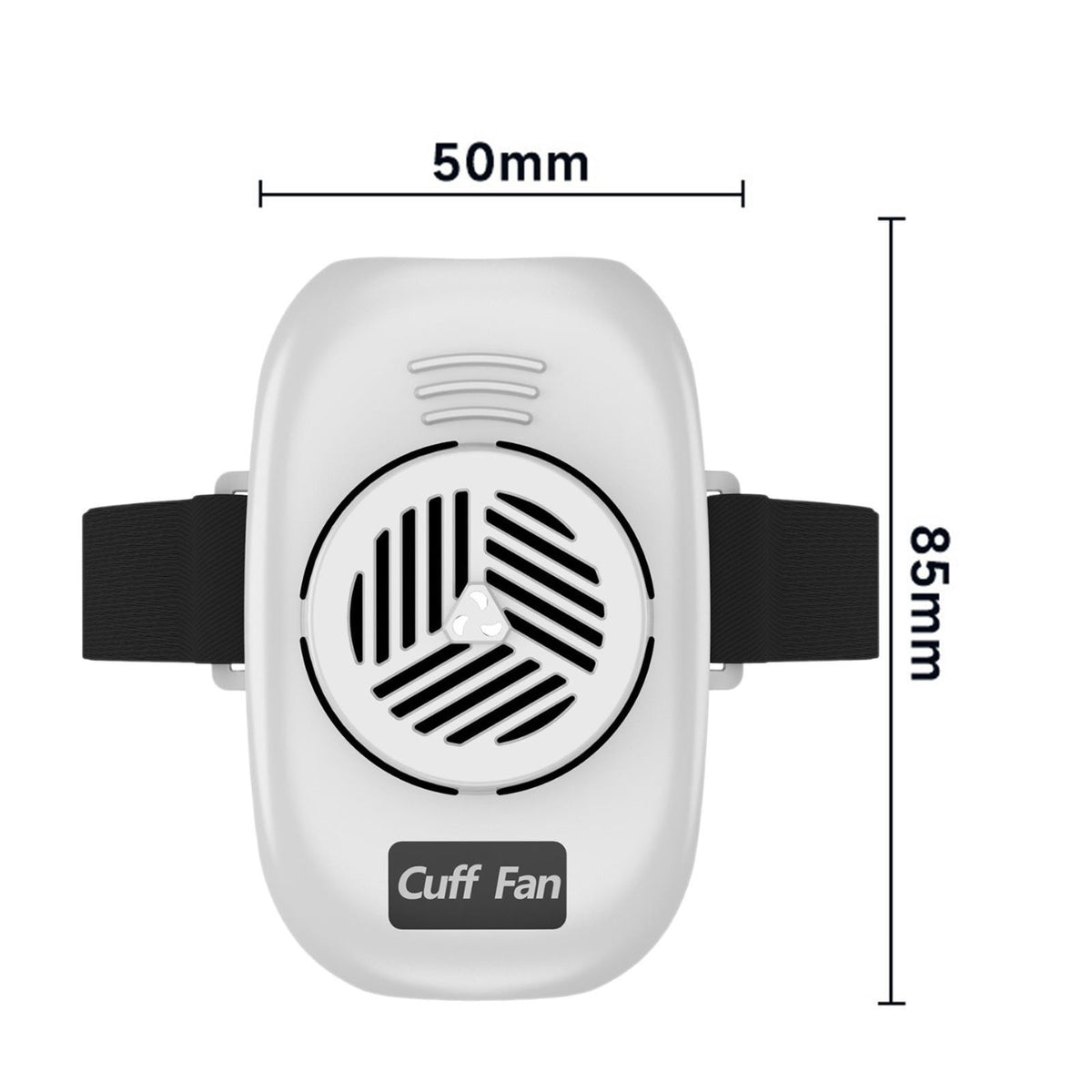 Portable Cuff Fan, Wearable Fan, Cool Face and Neck, Table Fan, Handheld Mini