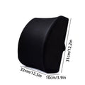 Memory Foam Seat Back Pain Support Booster Cushion Chair Car Pillow Lumbar Lower