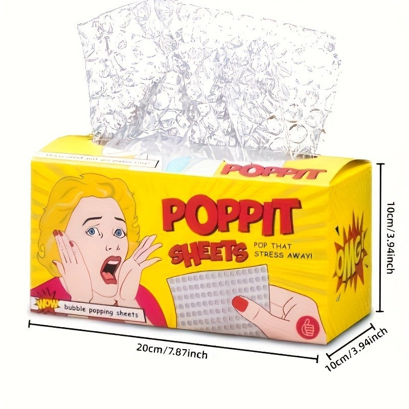 Take it easy! Bubble Paper Desktop relaxation tool bubble wrap Relieve stress