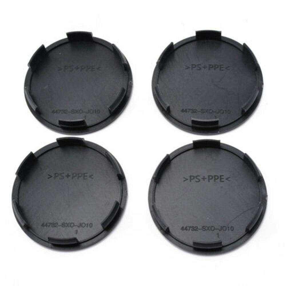 4Pcs 64mm 70mm Universal Car Wheel Hub Centre Cover ABS Black Rim Center Cap