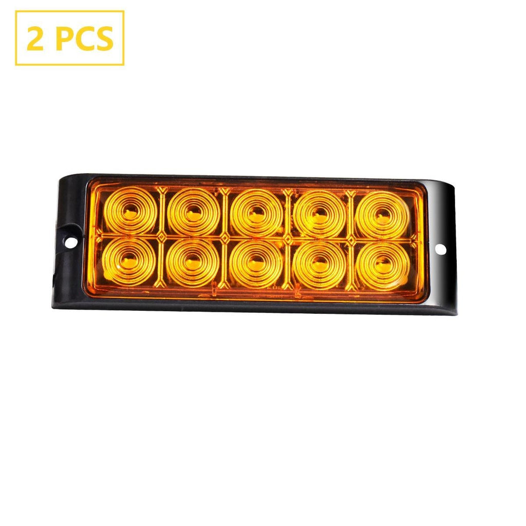 Vehicle Tail Signal LED Marker Lights 2PCS 12/24V for Truck and Trailer