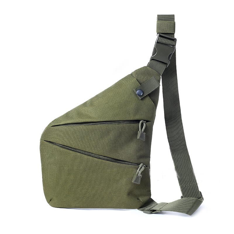 Men Shoulder Bag Tactical Hand Gun Bag Holster Left Right Pack Chest Bag Hunting