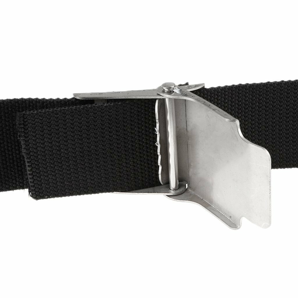 67" Long 2" Webbing Belt Durable Strong Nylon Scuba Diving Weight Belt Black