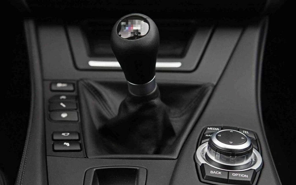 For BMW 3 5 6 7 SERIES E46 E60 E61 E90 M Sport 6-Speed Leather  Shift Gear Knob