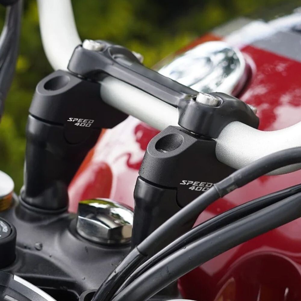 Motorcycle Pull-Back Handlebar Risers For Triumph Speed 400 Scrambler 400X 2024+