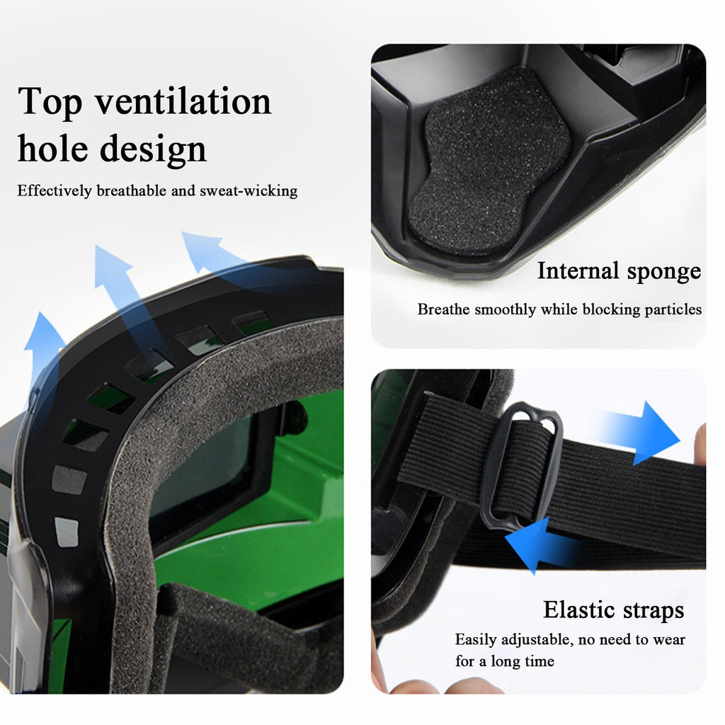 Auto Darkening Welding Glasses Adjustable Band Detachable Welder Mask Impact