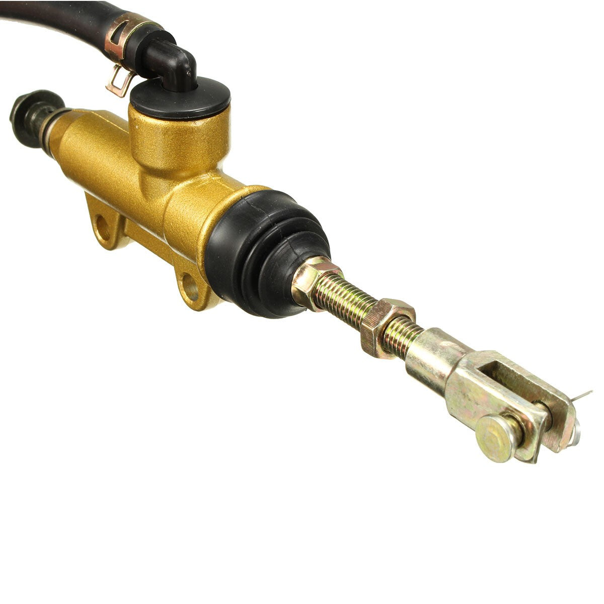 Motorcycle Rear Foot Brake Hydraulic Master Cylinder Pump With Reservoir For ATV