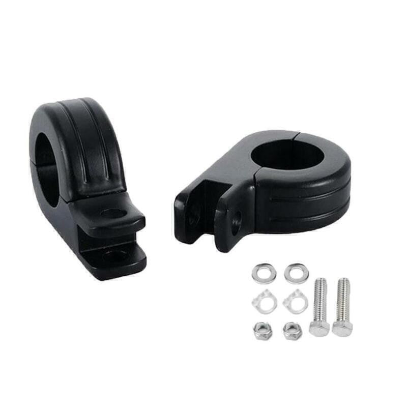 1‑1/2" 38mm Motorcycle Highway Foot Peg Mount Clamp Engine Crash Bar For Harley