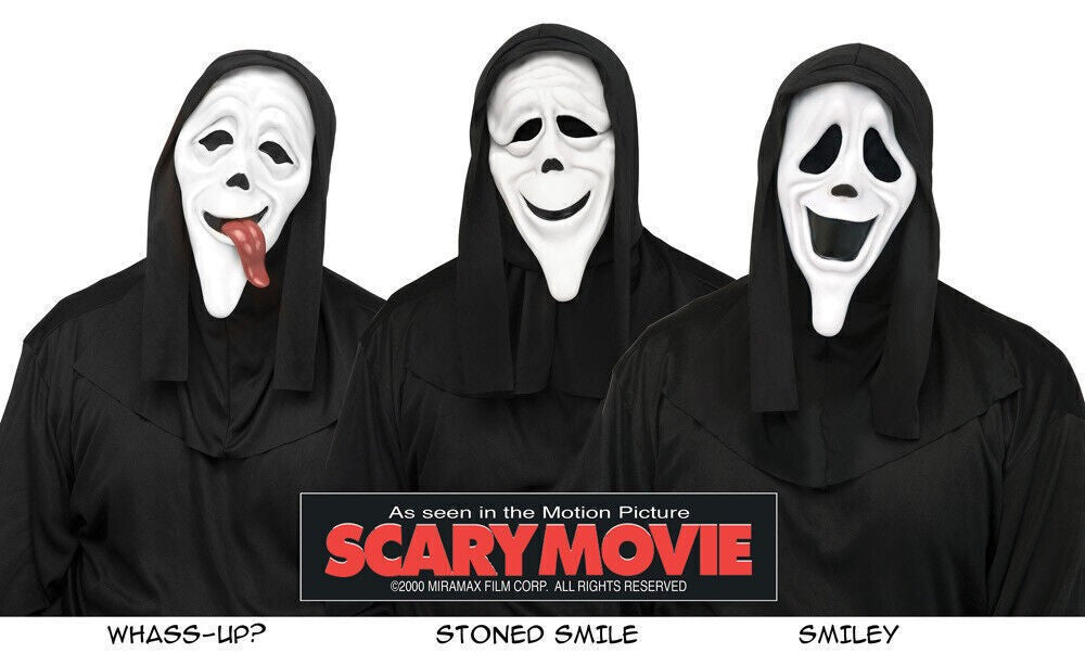 Ghost Face Scary Movie Scream Mask Fun World Official Halloween