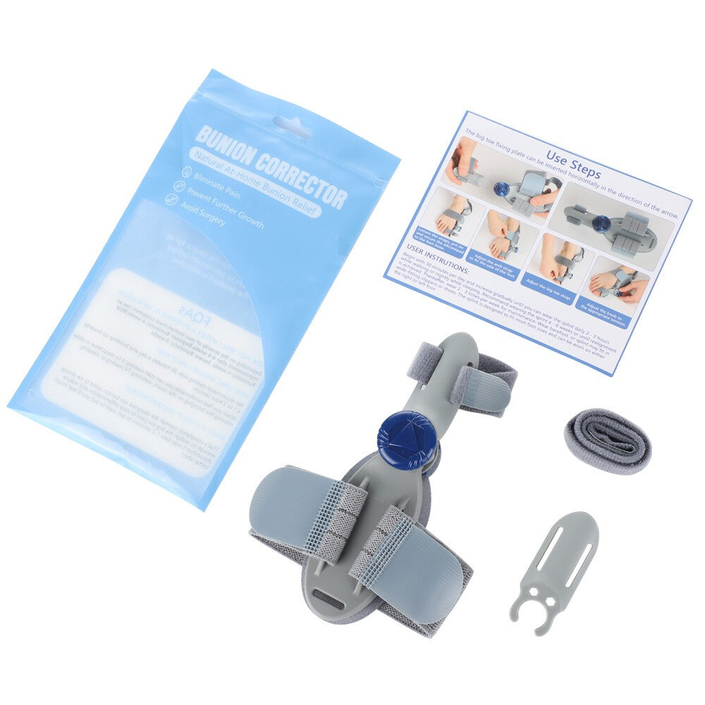 Orthopedic Toe Bunion Corrector Straightener Splint Support Flexible Strap