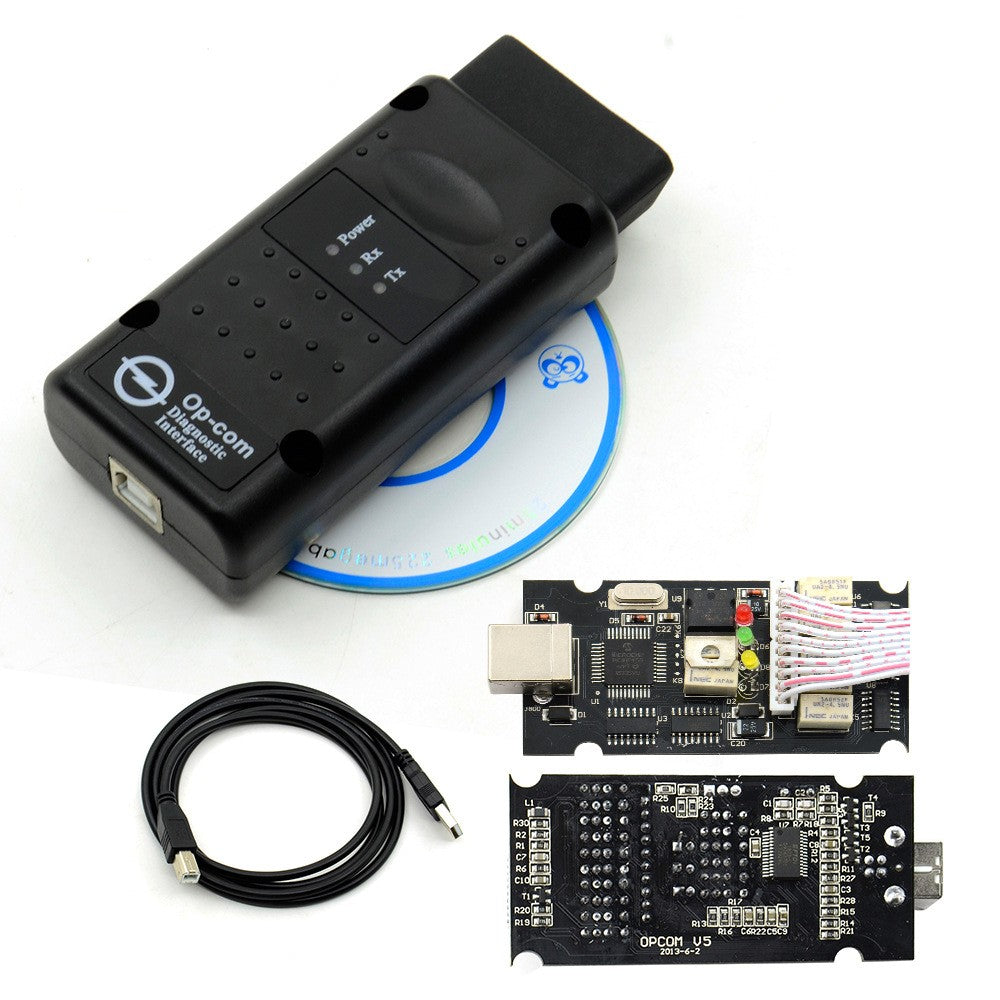 UK For V1.99 OPEL OP COM Vauxhall OBD2 Diagnostic Code Reader Scanner Tool OPCOM