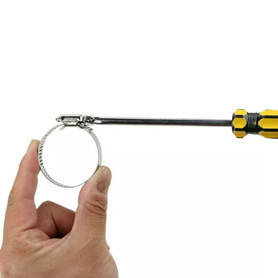 101x Assorted Stainless Steel Hose Clamp Kit With No Driver Jubilee Clips Set UK