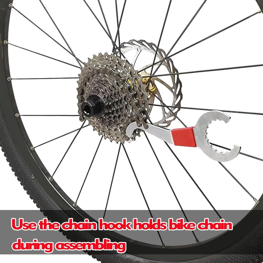 Bike Cassette Removal Bicycle Remover Lockring Repair Tool Freewheel Flywheel li