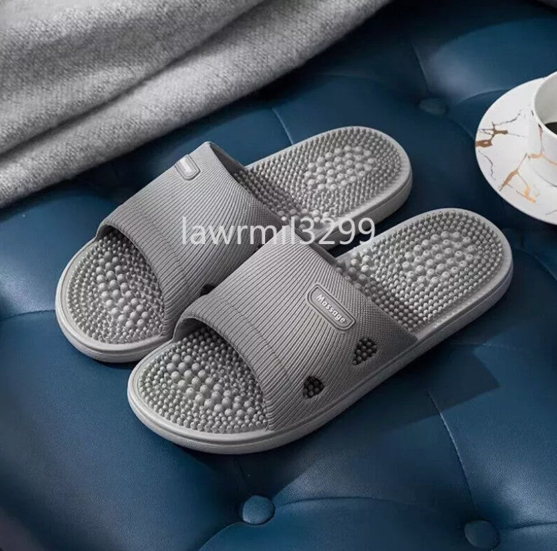 Anti-Slip Reflexology Sandals, Acupressure Foot Massage Therapy Slippers Unisex