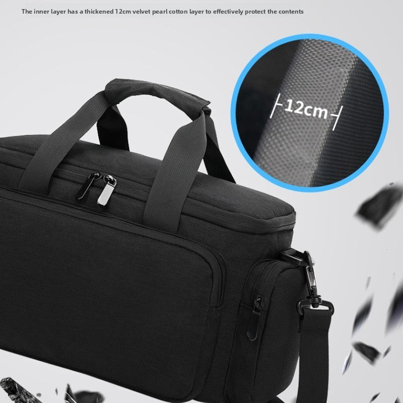 Extra Large Digital Camera Shoulder Bag Waterproof Travel Carry Case for DSLR UK