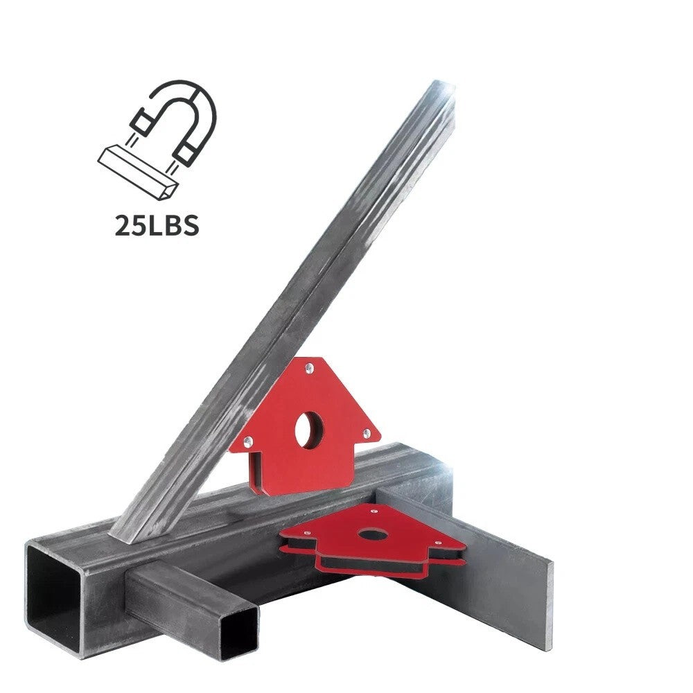 4x Welding Magnet Magnetic Welder Holder Arrow Welding Clamp 45° 90° 135° 25lb