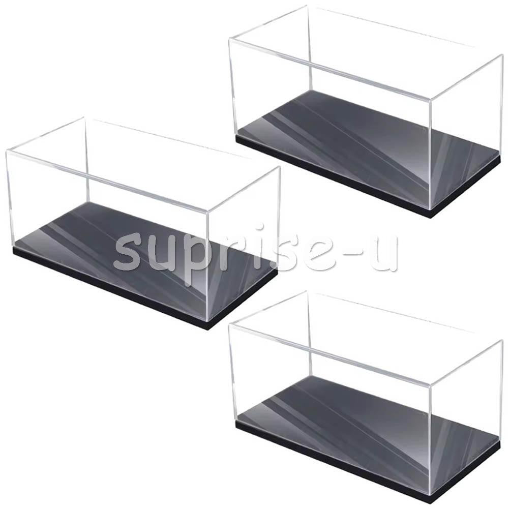 1:43 Acrylic Display Box Transparent Model Car Dust Cover Box Holder