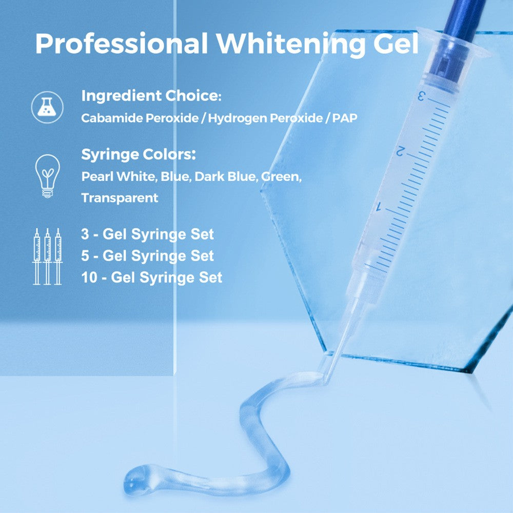 LED Teeth Whitening Light Blue Light Tooth Bleaching Lamp Home Dental Kit