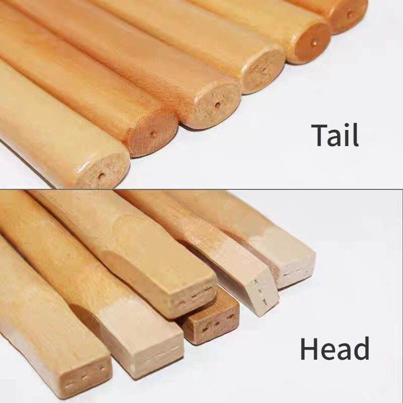 1pc Solid Wood Replacement Claw Hammer Handle Shaft Smooth Wooden Stick New