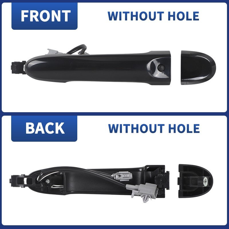 Exterior Front Left Passenger Side Outer Door Handle For 2010-2019 Nissan Juke