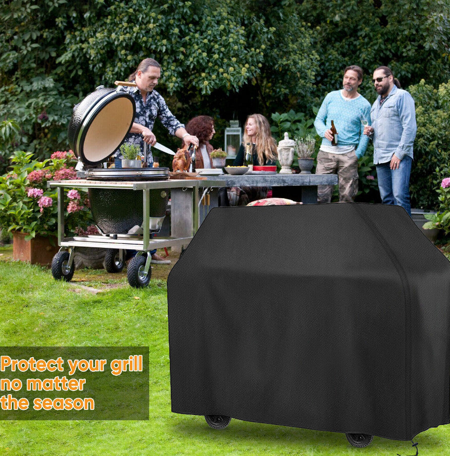 2X BBQ Cover Waterproof Barbecue Gas Smoker Grill Patio Garden Outdoor